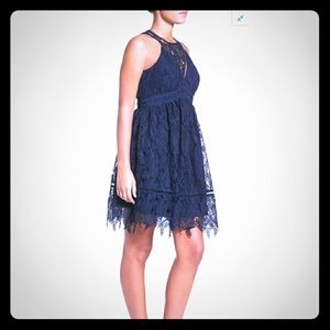 Chelsea28 Lace Fit & Flare Dress